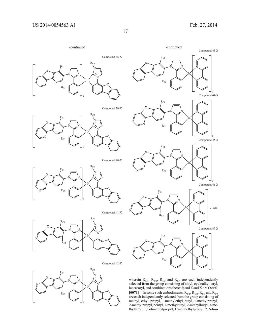 PHOSPHORESCENT EMITTERS WITH PHENYLIMIDAZOLE LIGANDS - diagram, schematic, and image 21