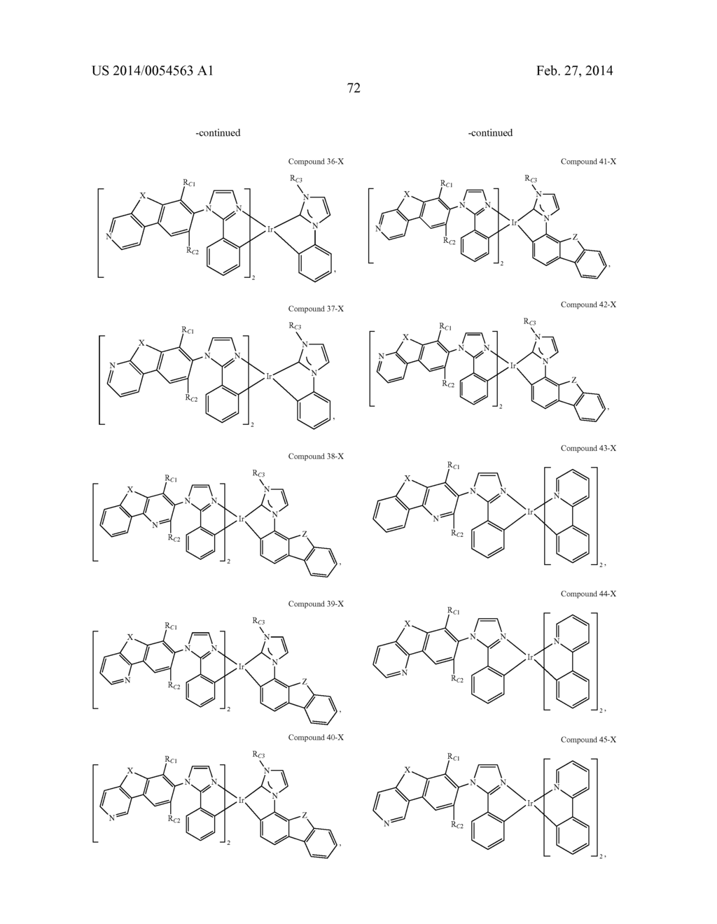 PHOSPHORESCENT EMITTERS WITH PHENYLIMIDAZOLE LIGANDS - diagram, schematic, and image 76
