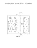 FIELD EFFECT TRANSISTOR (FET) HAVING FINGERS WITH RIPPLED EDGES diagram and image