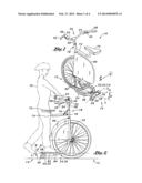 THREE-WHEELED REAR-STEERING SCOOTER diagram and image