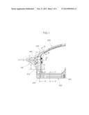 STRUCTURE FOR DISPERSING COLLISION ENERGY OF FRONT PILLAR DURING CAR CRASH diagram and image