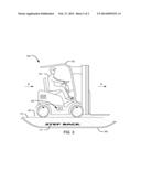 VEHICLE WITH SAFETY PROJECTOR diagram and image