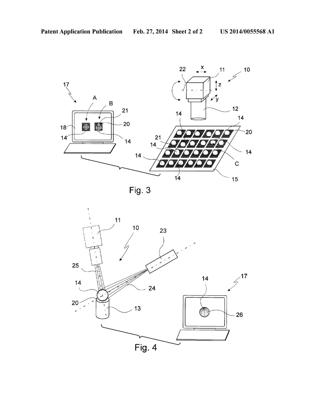 ANALYSIS APPARATUS FOR CONTACTLESS ANALYSIS OF THE SHAPE OF A TRANSPARENT     BODY, AND METHOD FOR CARRYING OUT THE CONTACTLESS ANALYSIS - diagram, schematic, and image 03