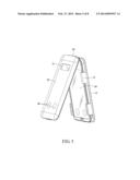 COVER STRUCTURE AND ELECTRONIC DEVICE USING THE SAME diagram and image