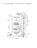 DEHUMIDIFYING COOLING APPARATUS AND METHOD FOR AN ELECTRONICS RACK diagram and image