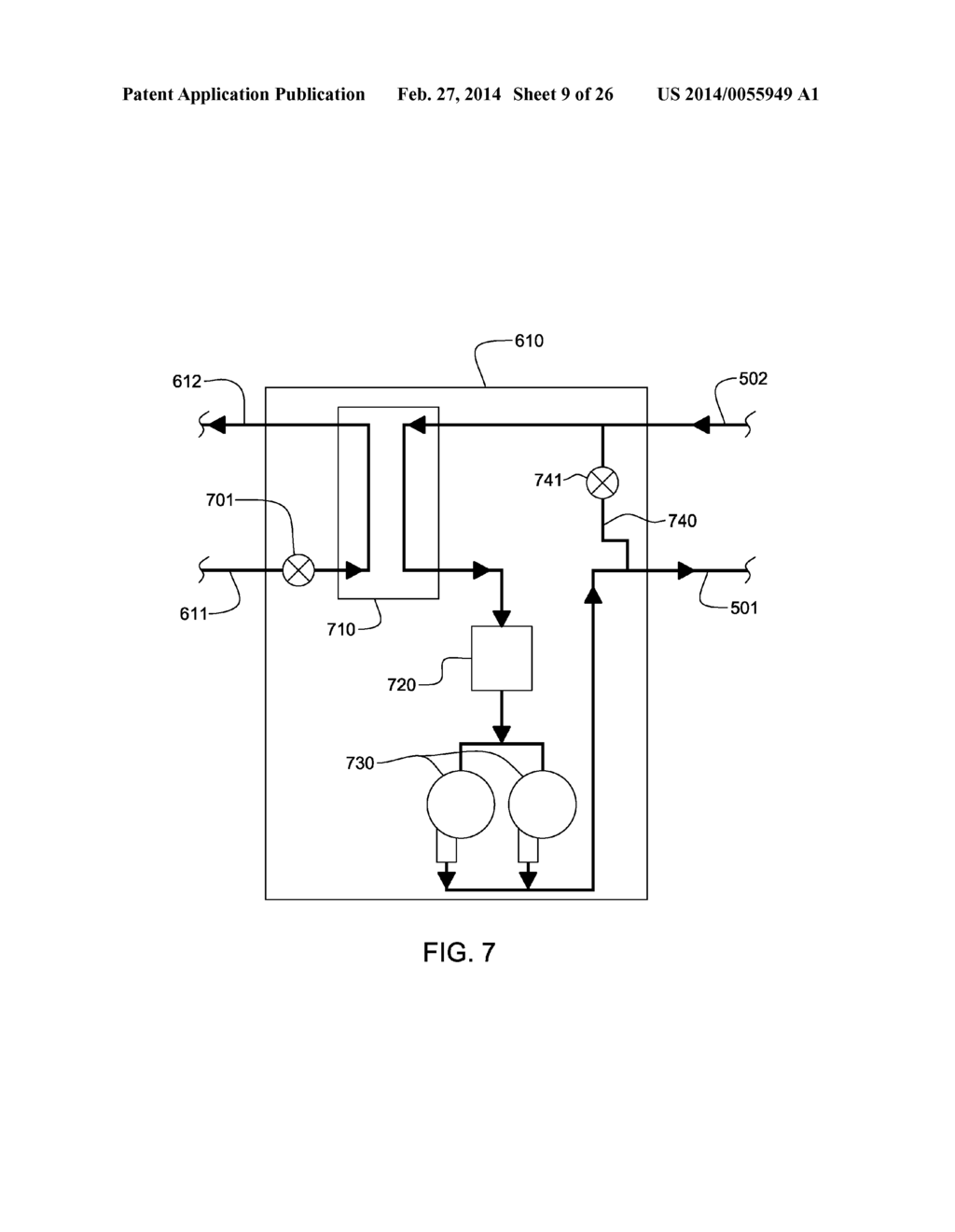 DEHUMIDIFYING COOLING APPARATUS AND METHOD FOR AN ELECTRONICS RACK - diagram, schematic, and image 10