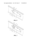 POSITIONING MECHANISM FOR QUICK RELEASE DEVICE OF SLIDE ASSEMBLY diagram and image