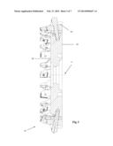 Face hobbing cutter system and indexable milling inserts for use in the     same diagram and image