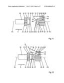 Transfer Arrangement For A Press or Press Line With An Axial Drive and     Interchangeable Base diagram and image