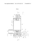 IMPELLER FOR CENTRIFUGAL PUMP AND CENTRIFUGAL PUMP OF VEHICLE WASHER     DEVICE diagram and image