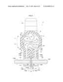 IMPELLER FOR CENTRIFUGAL PUMP AND CENTRIFUGAL PUMP OF VEHICLE WASHER     DEVICE diagram and image