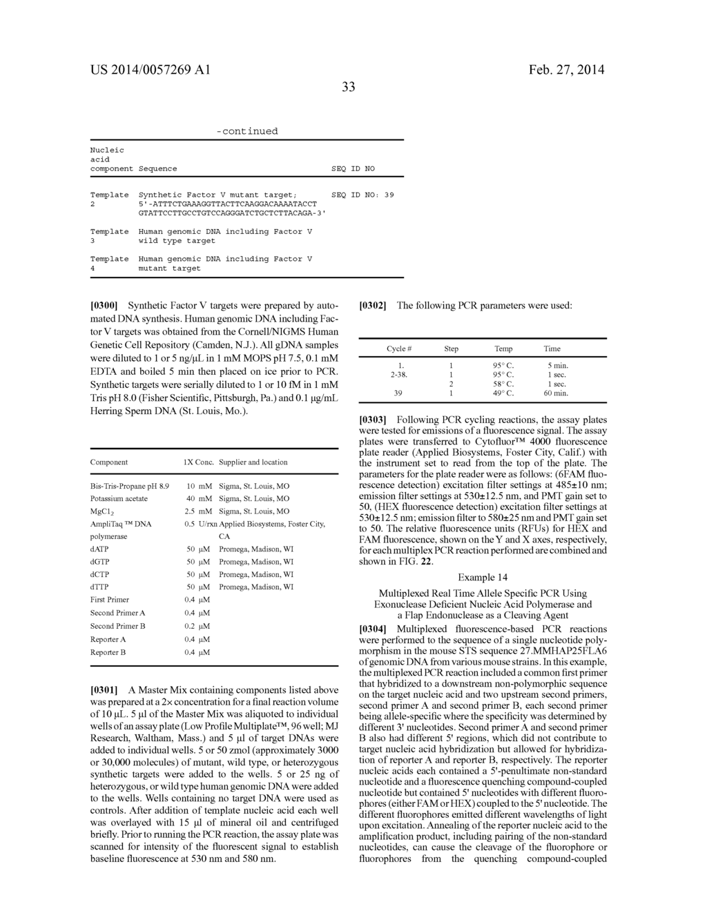 Materials and Methods for Detection of Nucleic Acids - diagram, schematic, and image 55