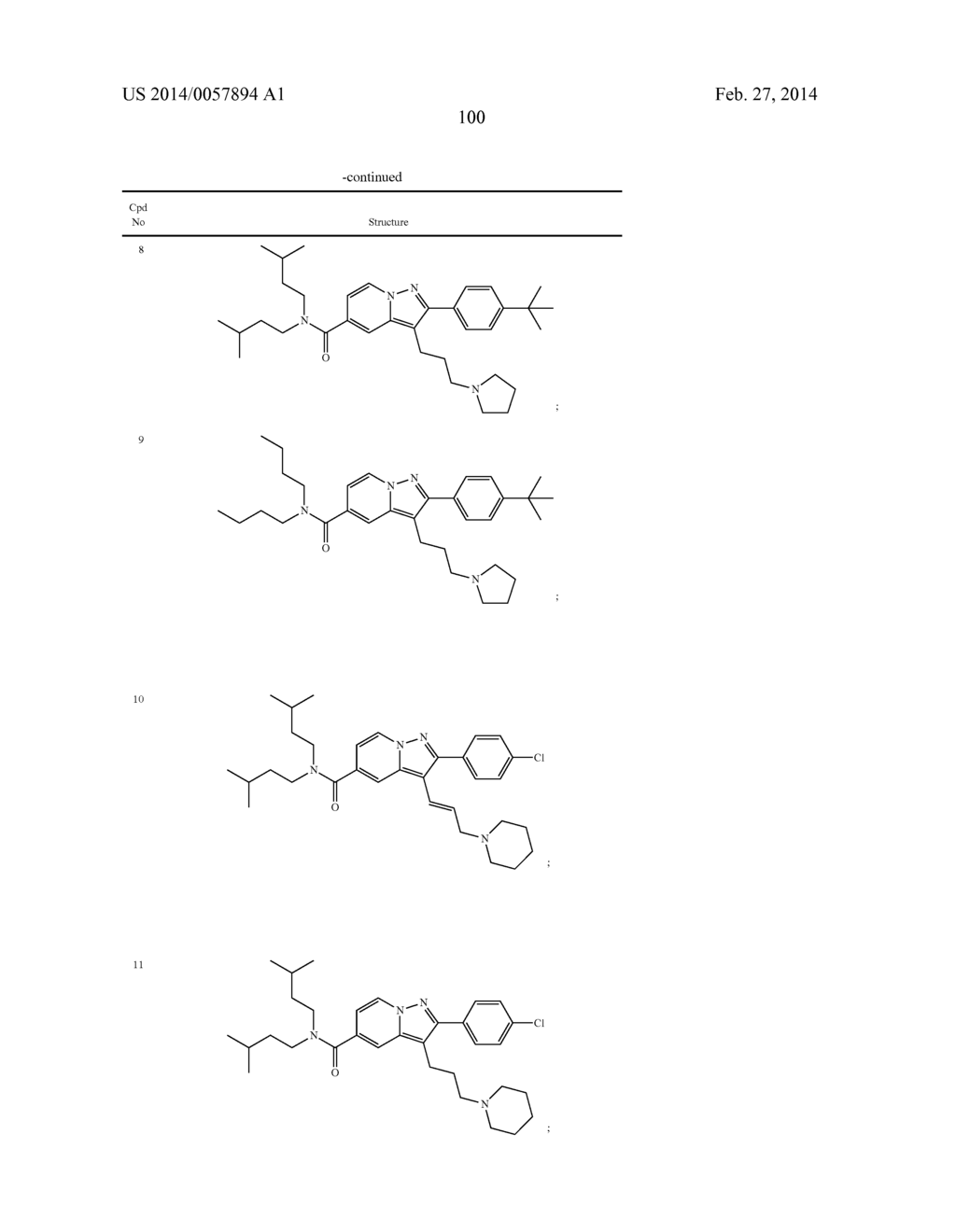 PYRAZOLOPYRIDINE AND PYRAZOLOPYRIMIDINE DERIVATIVES AS MELANOCORTIN-4     RECEPTOR MODULATORS - diagram, schematic, and image 101