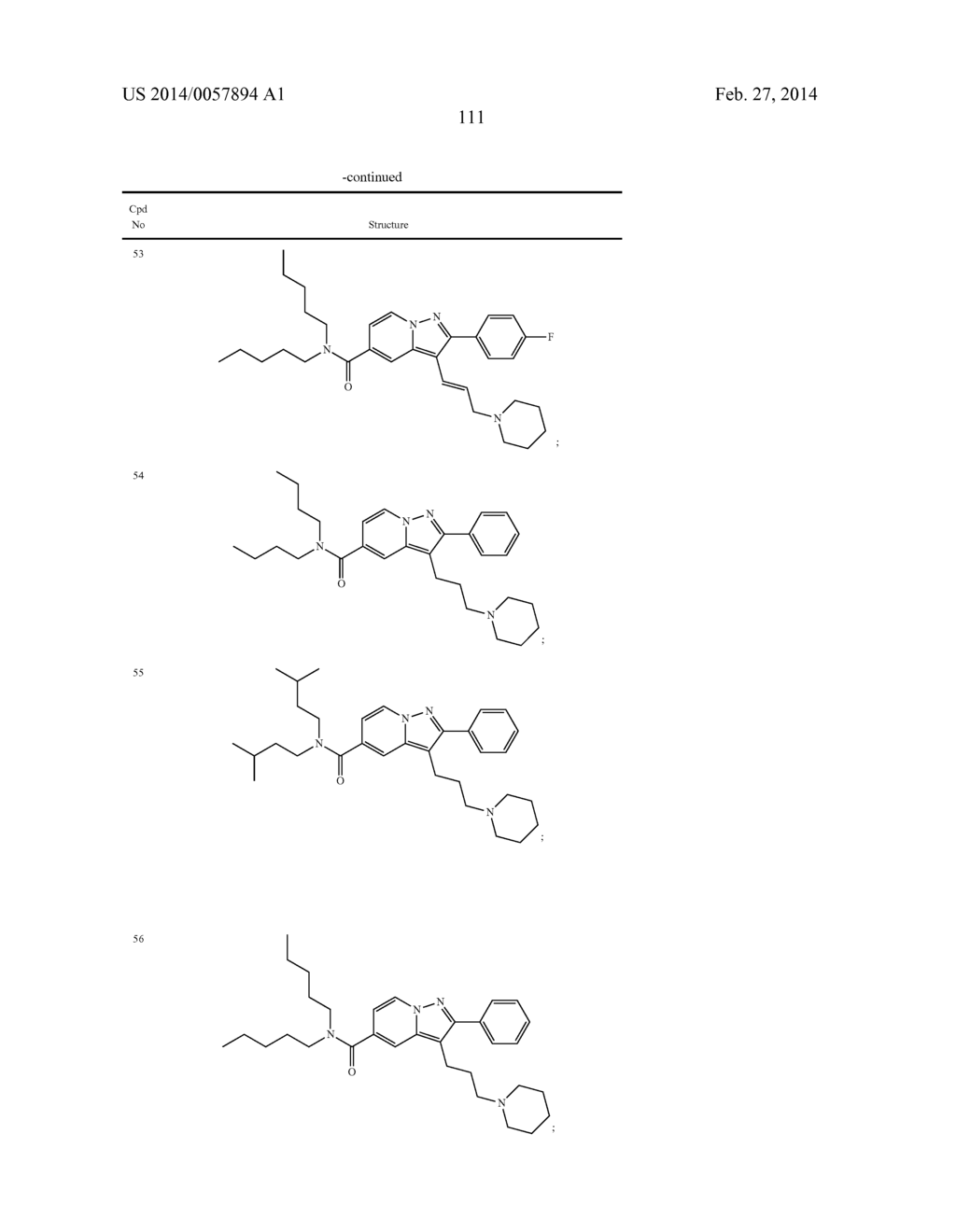 PYRAZOLOPYRIDINE AND PYRAZOLOPYRIMIDINE DERIVATIVES AS MELANOCORTIN-4     RECEPTOR MODULATORS - diagram, schematic, and image 112