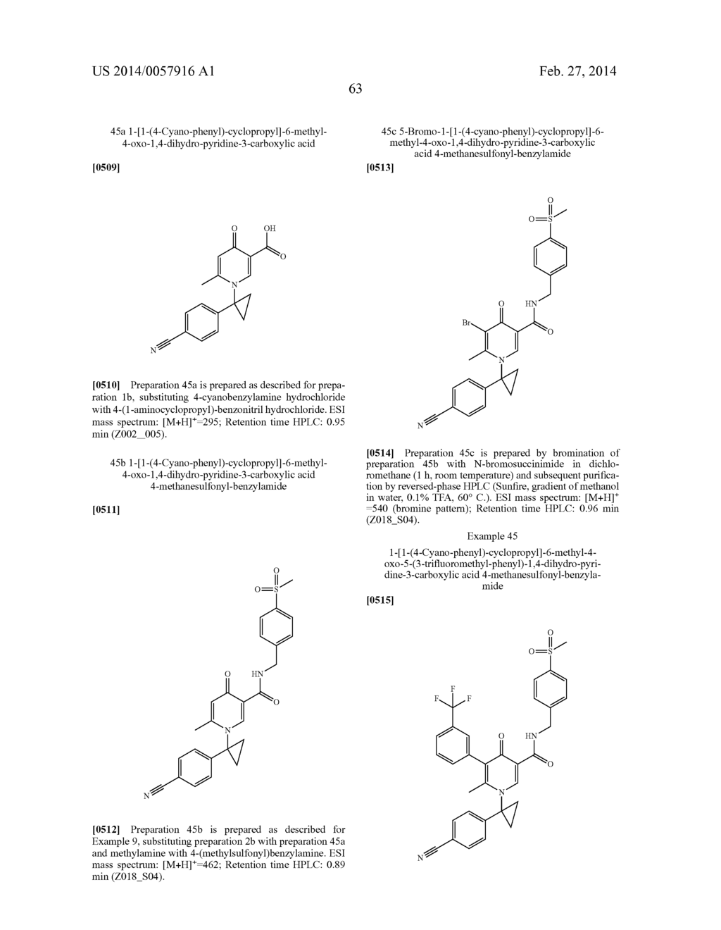 SUBSTITUTED 4-PYRIDONES AND THEIR USE AS INHIBITORS OF NEUTROPHIL ELASTASE     ACTIVITY - diagram, schematic, and image 64