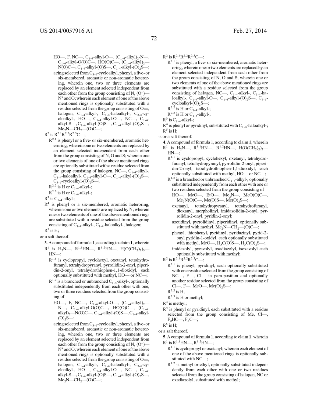 SUBSTITUTED 4-PYRIDONES AND THEIR USE AS INHIBITORS OF NEUTROPHIL ELASTASE     ACTIVITY - diagram, schematic, and image 73