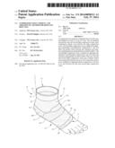 COMPRESSION FOOT GARMENT, AND THERAPEUTIC METHOD FOR REDUCING HEEL PAIN diagram and image