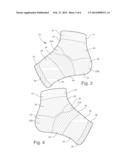 COMPRESSION FOOT GARMENT, AND THERAPEUTIC METHOD FOR REDUCING HEEL PAIN diagram and image