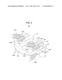 Insertion tool for Inter-body Vertebral Prosthetic Device With     Self-Deploying Screws diagram and image