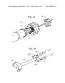 Insertion tool for Inter-body Vertebral Prosthetic Device With     Self-Deploying Screws diagram and image