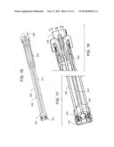 Insertion tool for Inter-body Vertebral Prosthetic Device With     Self-Deploying Screws diagram and image