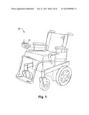 METHOD AND APPARATUS FOR SETTING OR MODIFYING PROGRAMMABLE PARAMETERS IN     POWER DRIVEN WHEELCHAIR diagram and image