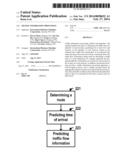 TRAFFIC INFORMATION PROCESSING diagram and image