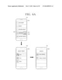 DEVICE AND METHOD FOR SHARING CONTENT USING THE SAME diagram and image