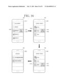 DEVICE AND METHOD FOR SHARING CONTENT USING THE SAME diagram and image