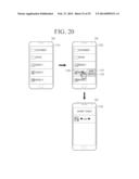 DEVICE AND METHOD FOR SHARING CONTENT USING THE SAME diagram and image