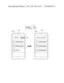 DEVICE AND METHOD FOR SHARING CONTENT USING THE SAME diagram and image