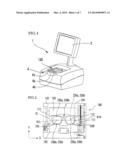 EYEGLASS FRAME SHAPE MEASURING APPARATUS diagram and image