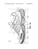 Sole Structures and Articles of Footwear Having a Lightweight Midsole with     Segmented Protective Elements diagram and image