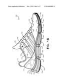 Sole Structures and Articles of Footwear Having a Lightweight Midsole with     Segmented Protective Elements diagram and image