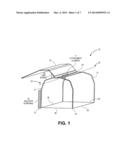 EASY ACCESS SHED AND GREENHOUSE WITH SIDE DOORS diagram and image