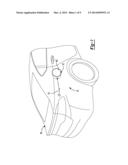 COLLAPSIBLE FUEL DOOR HOUSING FOR A VEHICLE diagram and image