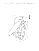 COLLAPSIBLE FUEL DOOR HOUSING FOR A VEHICLE diagram and image