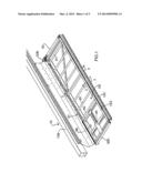 CROP HARVESTING HEADER WITH SEALING MEMBER BETWEEN DRAPER AND CUTTER BAR diagram and image