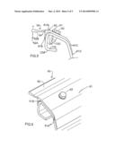 CROP HARVESTING HEADER WITH SEALING MEMBER BETWEEN DRAPER AND CUTTER BAR diagram and image