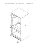 REFRIGERATOR WITH INTERMEDIATE TEMPERATURE ICEMAKING COMPARTMENT diagram and image