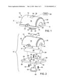 MOUNT ASSEMBLY FOR COMPRESSION TESTING OF PROTECTIVE ARTICLES OF APPAREL diagram and image