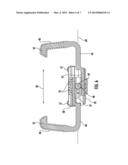 SECURITY SENSOR HAVING ADJUSTABLE RETAINING ARMS diagram and image