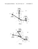 ANGULAR POSITIONING DEVICE WITH THREE DEAD CENTRES diagram and image