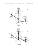 ANGULAR POSITIONING DEVICE WITH THREE DEAD CENTRES diagram and image