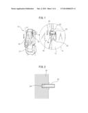 MECHANICAL STOPPER DEVICE HAVING ELASTICALLY DEFORMABLE BODY WITH SLIT,     AND MULTI-JOINT ROBOT HAVING THE STOPPER DEVICE diagram and image