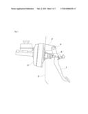 DEVICE FOR PREVENTING INWARD SHIFTING OF BRAKE PEDAL DURING COLLISION diagram and image