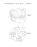 COMBUSTION CHAMBER PROVIDING VALVE CLEARANCE diagram and image