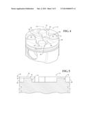 COMBUSTION CHAMBER PROVIDING VALVE CLEARANCE diagram and image