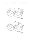 FASTENING DEVICE FOR A LINE AND METHOD FOR FASTENING A LINE diagram and image