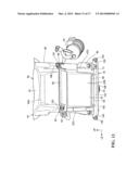 STORAGE PART STRUCTURE FOR SADDLE TYPE VEHICLE diagram and image